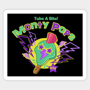 Monty Pops Sticker